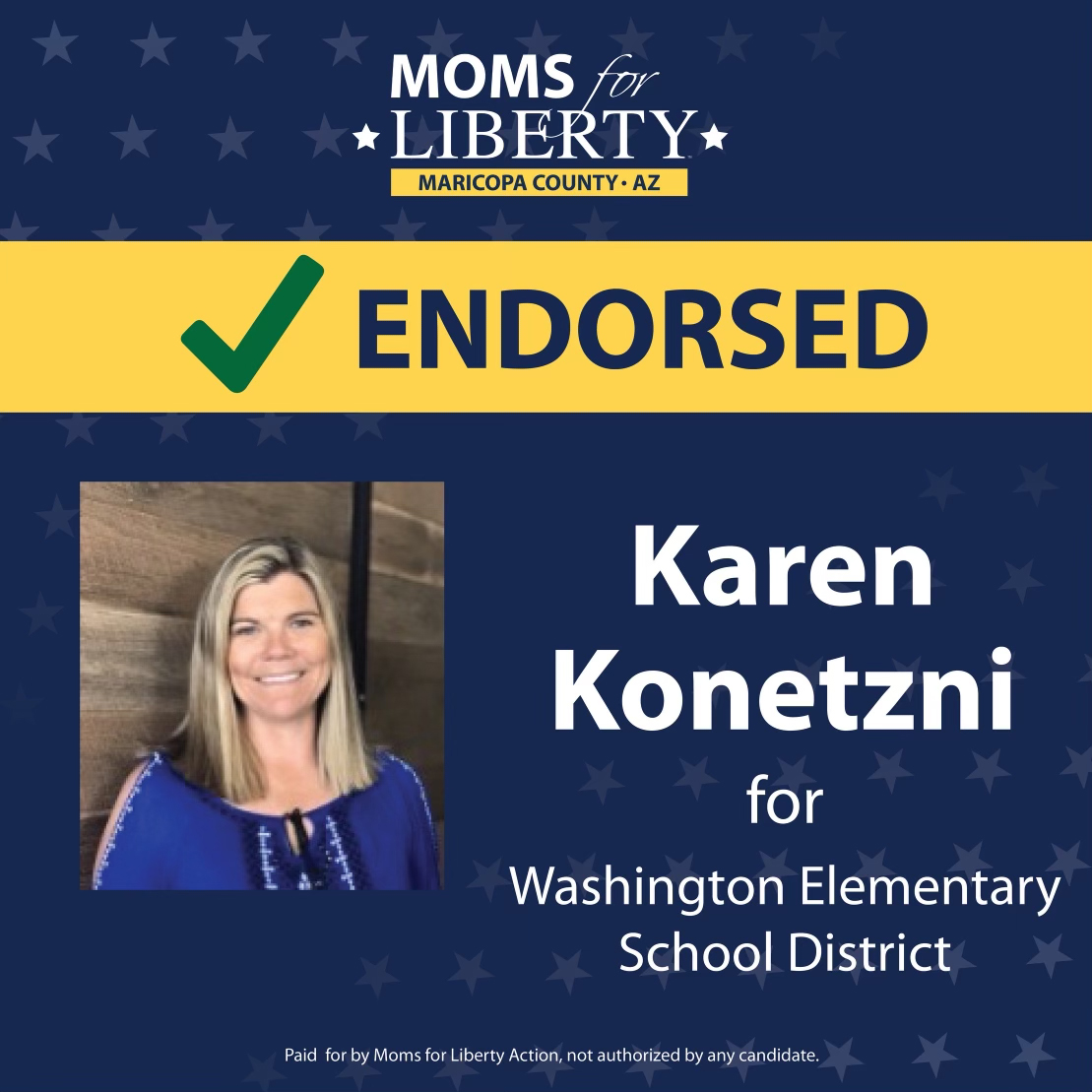 Moms of Liberty endorsement